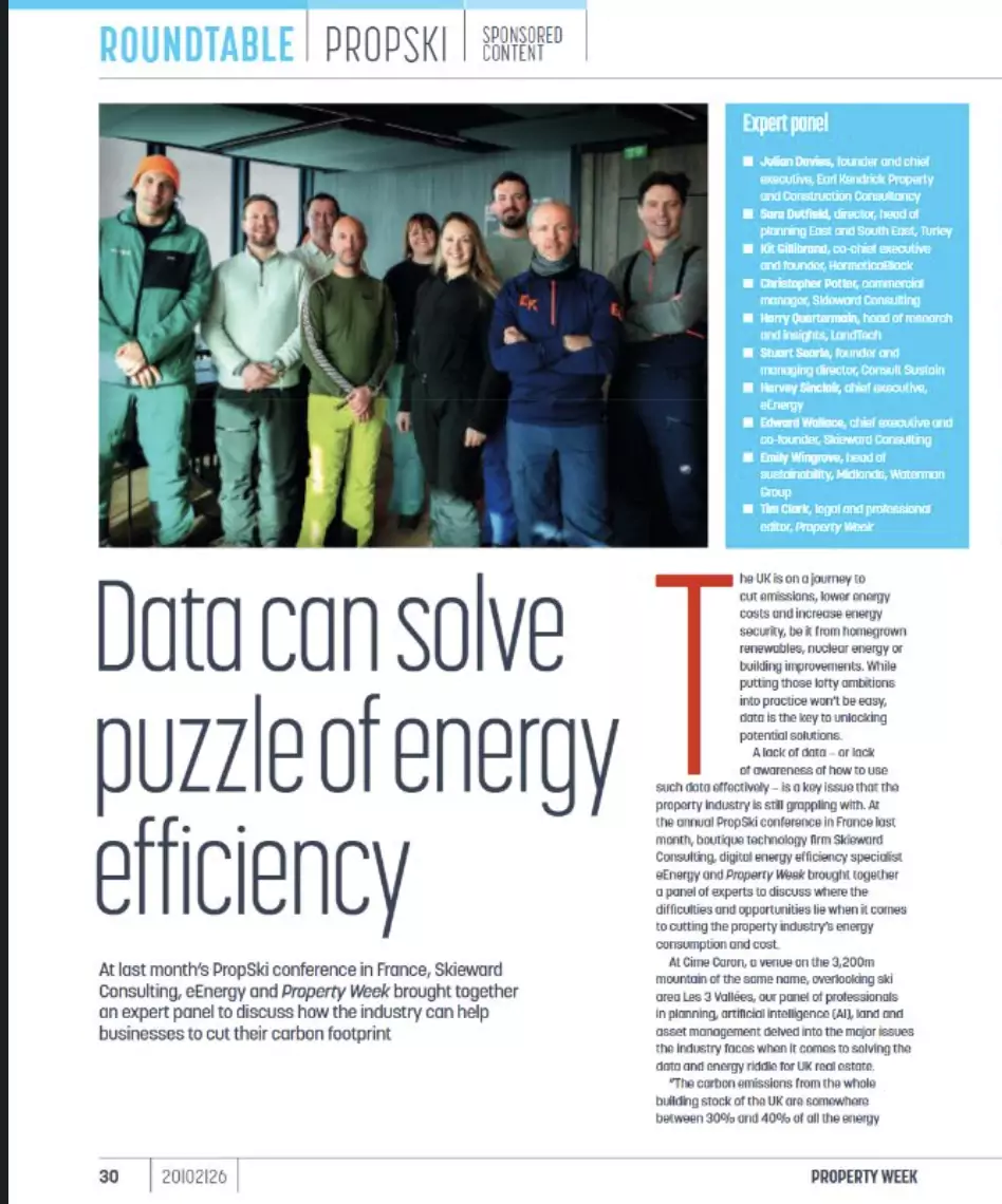PropSki26 Hits the Headlines in Property Week